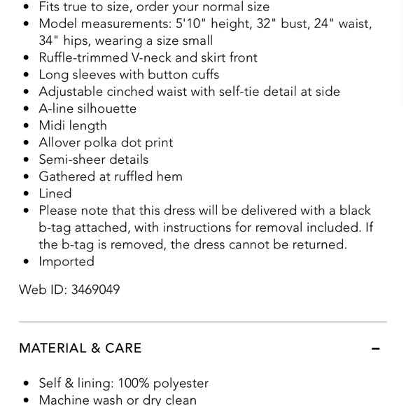 Like new condition Long sleeve MK dress - Picture 2 of 2